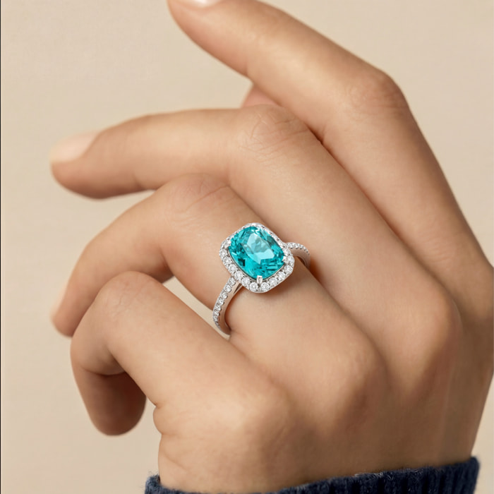 Anillo Lynor acabado plata