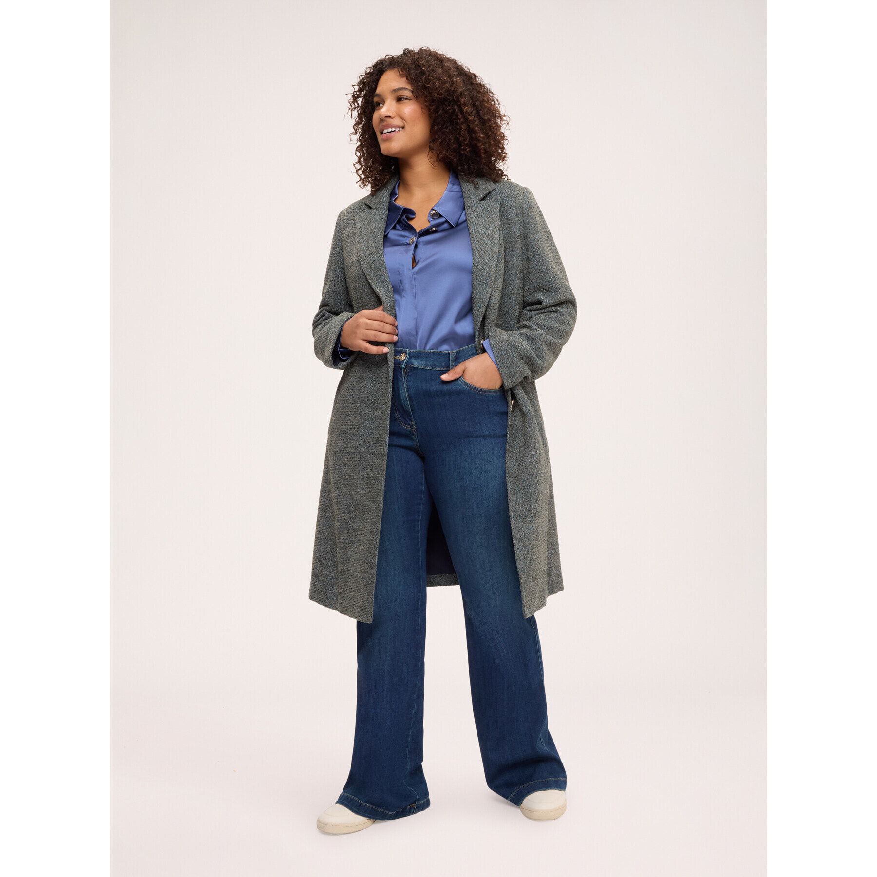 Fiorella Rubino - Cappotto in ciniglia - Verde