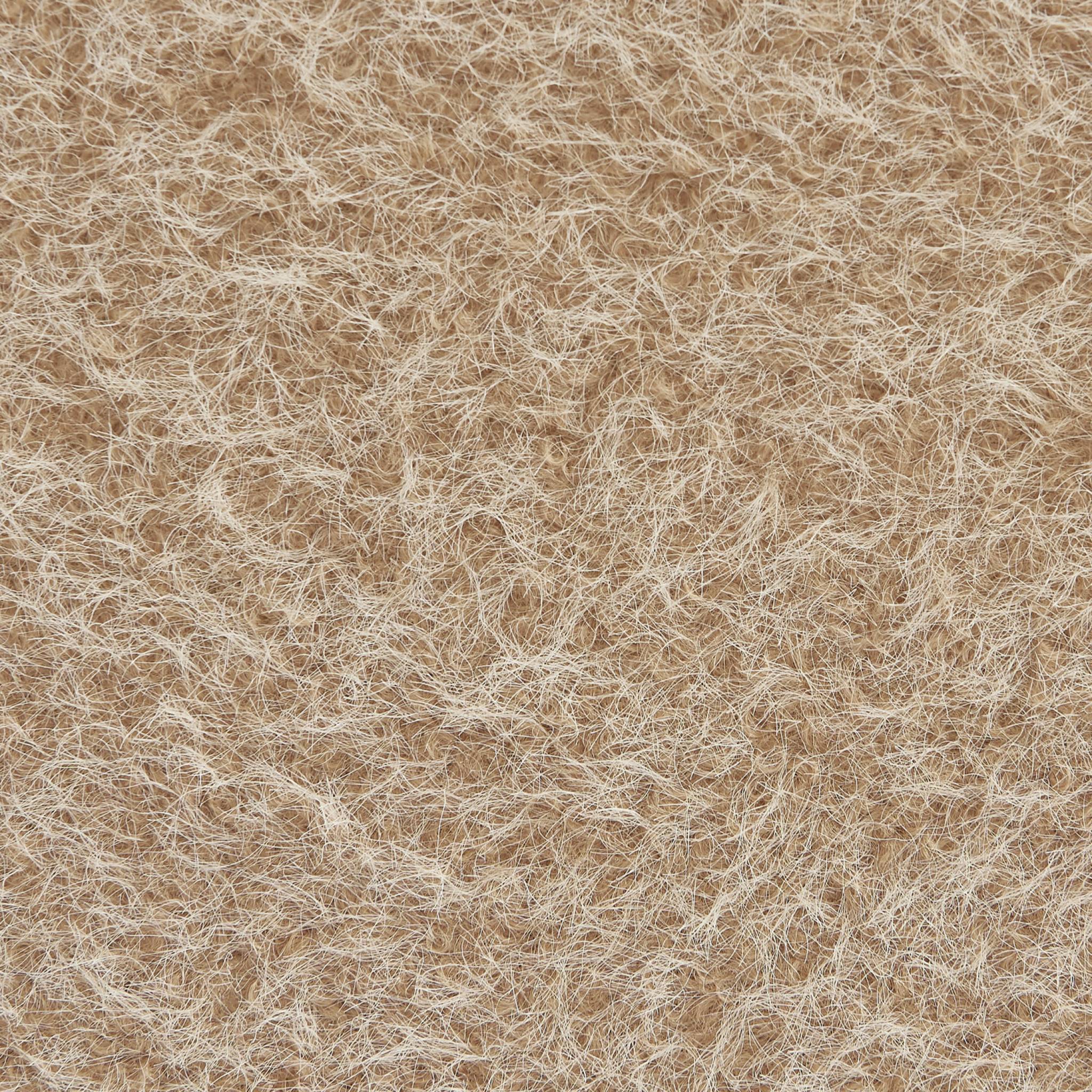 Chauffeuse tissu effet alpaca beige 1 place - L 81 x P 99 x H 75cm - Nova