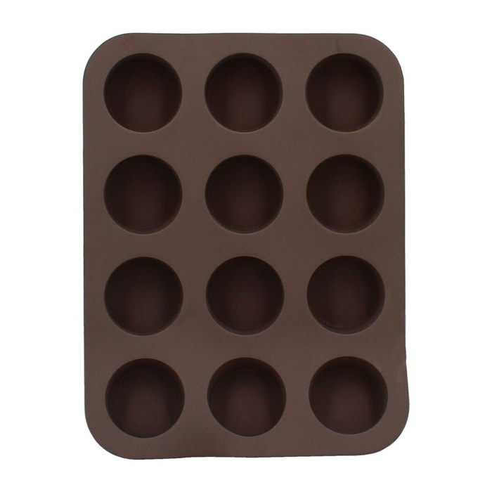 Moule à 12 mini muffins en silicone