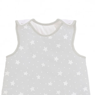 Nana 70 Cm 100% AlgodÃ³n Stars And Dots Gris