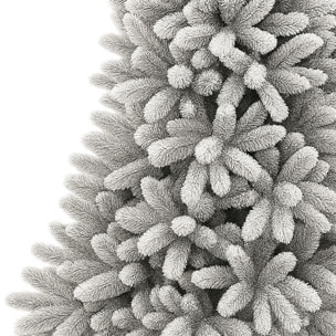 Bushy - Albero di Natale Innevato in PE e PVC Ø104x210H cm, 1140 Punte