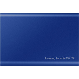 Disque dur SSD externe SAMSUNG Portable 1To T7 1To bleu indigo