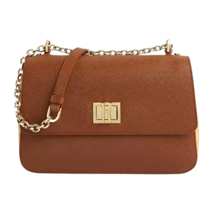 Alviero Martini 1a Classe Borsa a Tracolla Clutch Donna Castagna