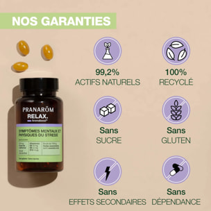 Pranarom - Complément alimentaire Relax - 60 capsules