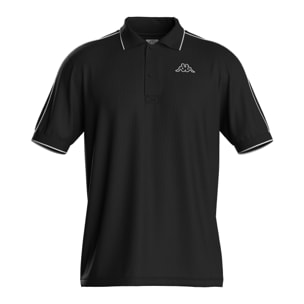 Kappa - Polo Shirts Uomo Nero - Logo Ipy