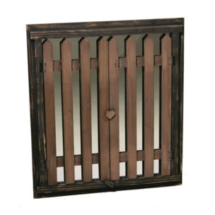 Specchio Varsavia in legno 2 ante cm63x71x4