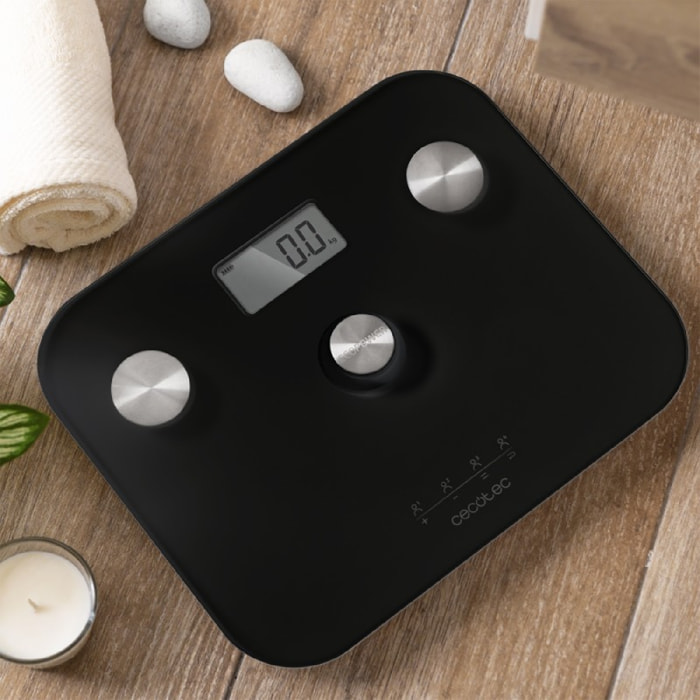 Cecotec Pèse-personne sans application Surface Precision EcoPower 10100 Full Hea