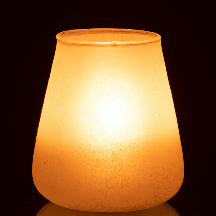 J-Line photophore Poudre - verre - rose - large