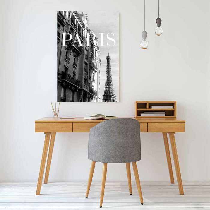 Tableau vintage paris paris eiffel  Tableau alu Dibond