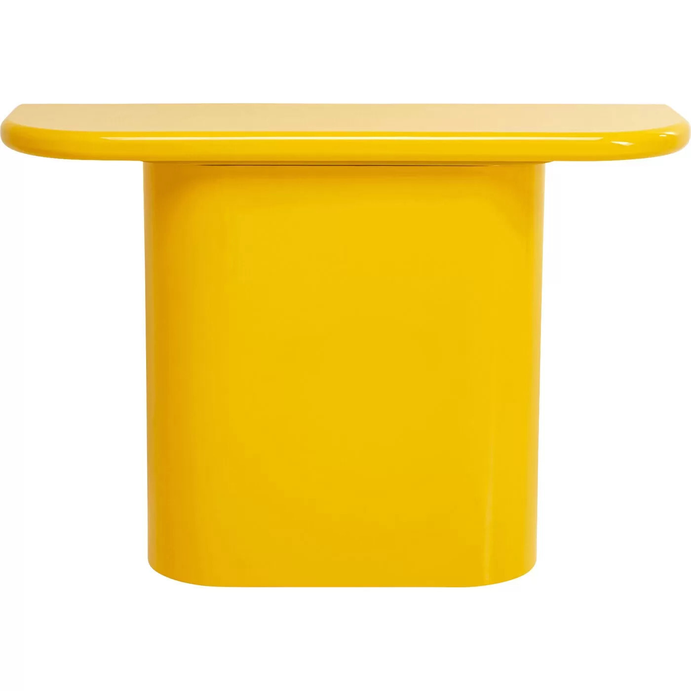 Console Eliano 120x35cm jaune Kare Design
