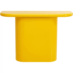 Console Eliano 120x35cm jaune Kare Design