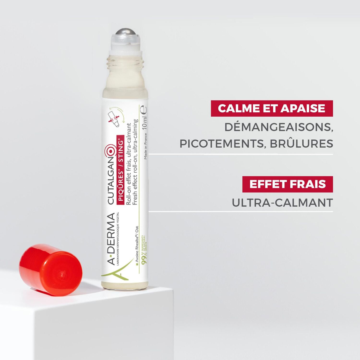 Cutalgan Pocket - Roll-On Piqûres Effet Frais Ultra-Calmant 10ml