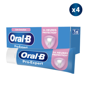 Lot de 4 dentifrices PRO EXPERT - Dents Sensibles - 75ML