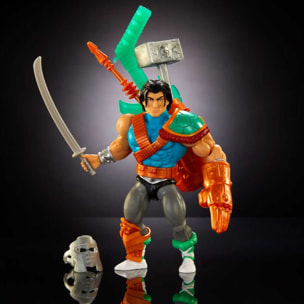 Motu X Tmnt: Turtles Of Grayskull Action Figura Casey Jones 14 Cm Mattel