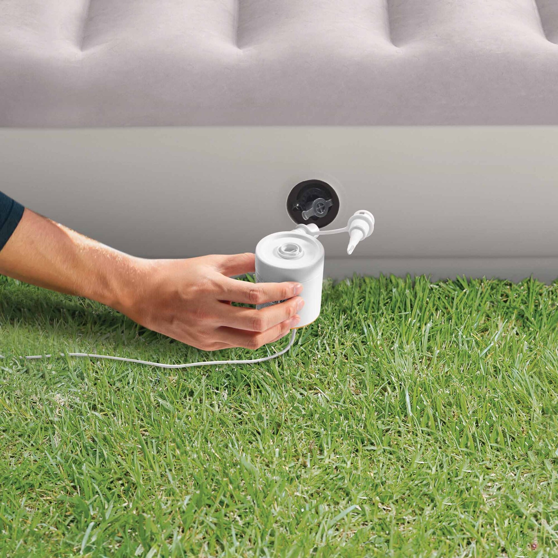 Intex Materasso Gonfiabile Prestige Mid-Rise Singolo USB, 99x191x30 cm