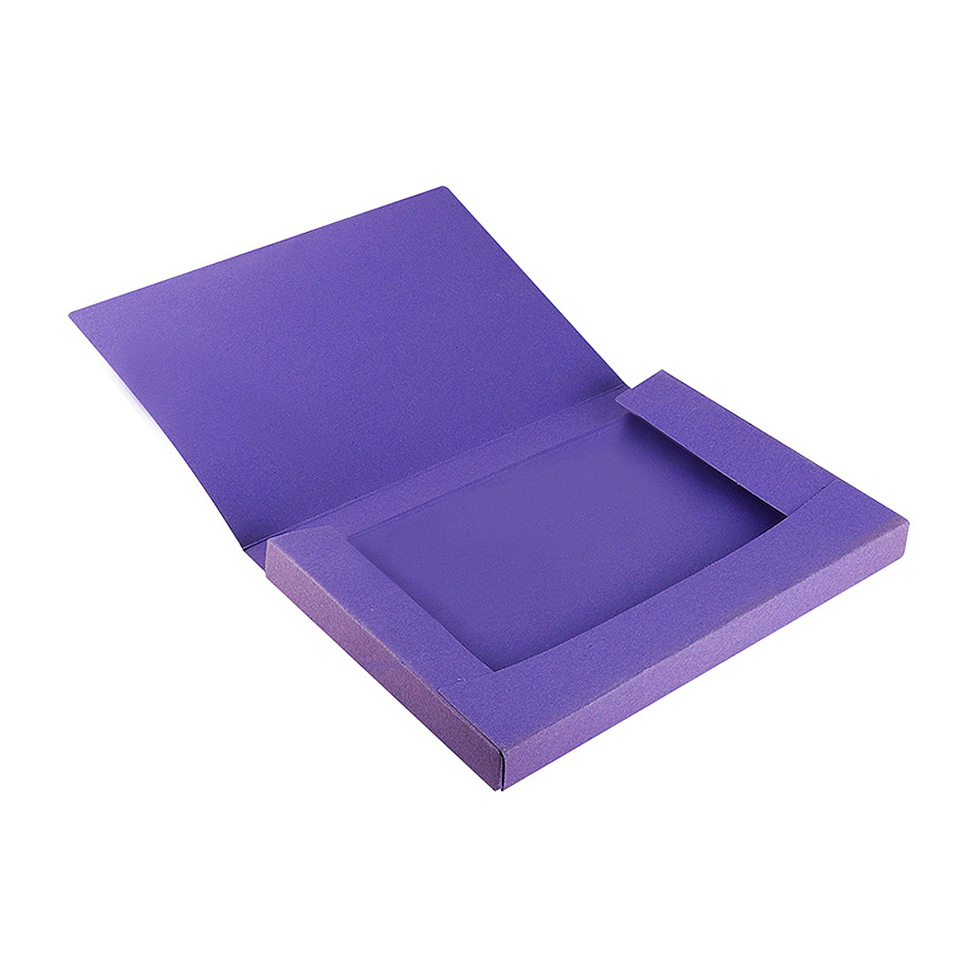 PACK 8 Uds. CARPETA LOMO AZUL CON SOLAPA Fº ECO