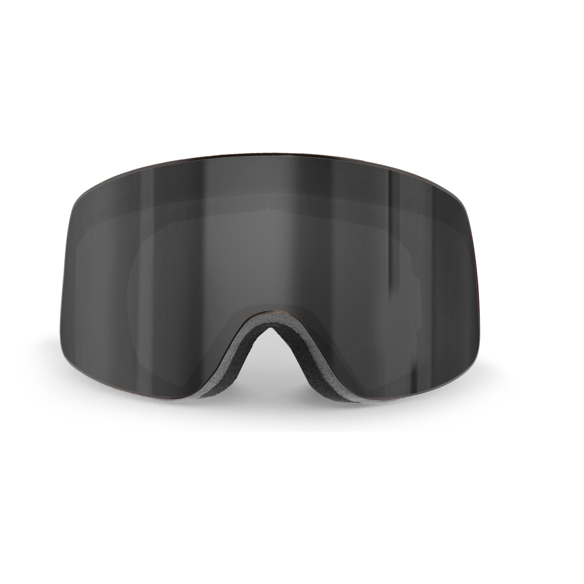 Gafas de esquí OCEAN PARBAT - Negro / Ahumada con borde negro