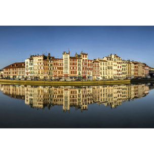 Tableau Tableau photo vue sur bayonne Toile imprimée