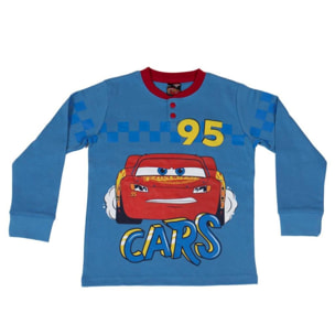 Pigiama Bambino Disney Cars Azzurro Lui Disney Multicolor