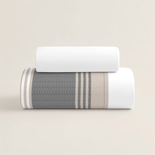 Naturals - Funda Nórdica Estampada 2/3 piezas - 100% Algodón - William