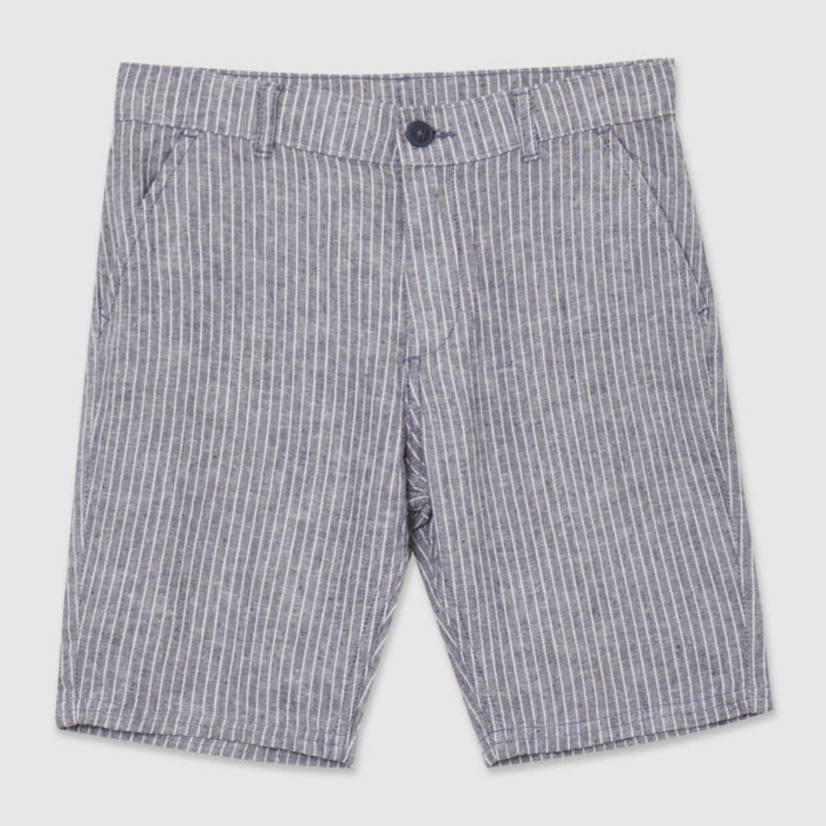 Pantaloncini in lino righe
