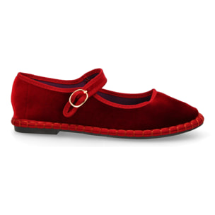 Bailarina con estampado liso para mujer.