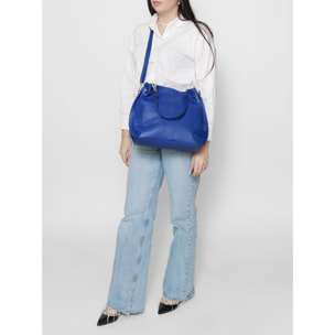 Borsa a mano da donna Made in Italy - Modello Ereba - 100% pelle - 38.0 x 30.0 x 12.0 cm