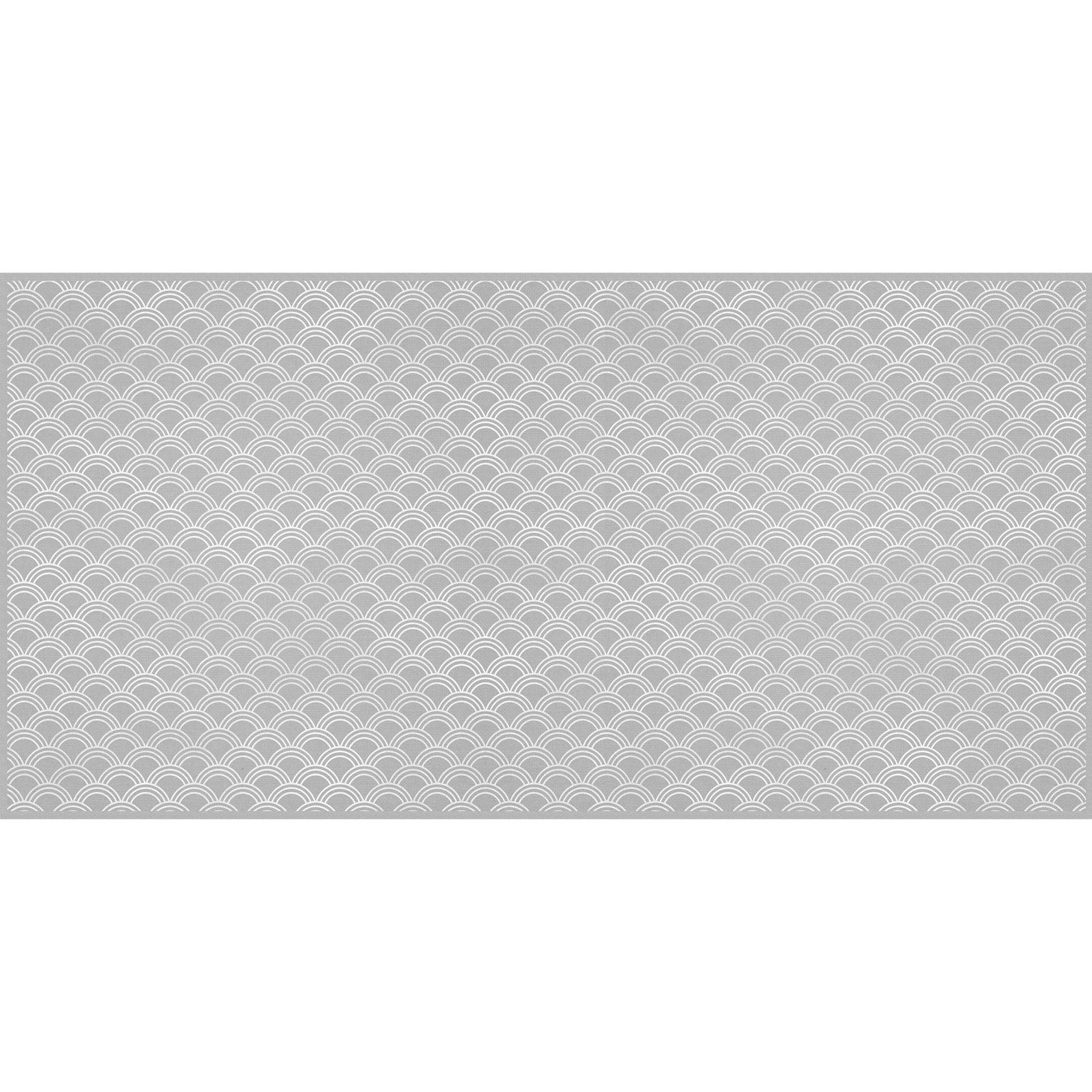 Alfombras vinílicas de Ceramiko - Olas japonesas gris