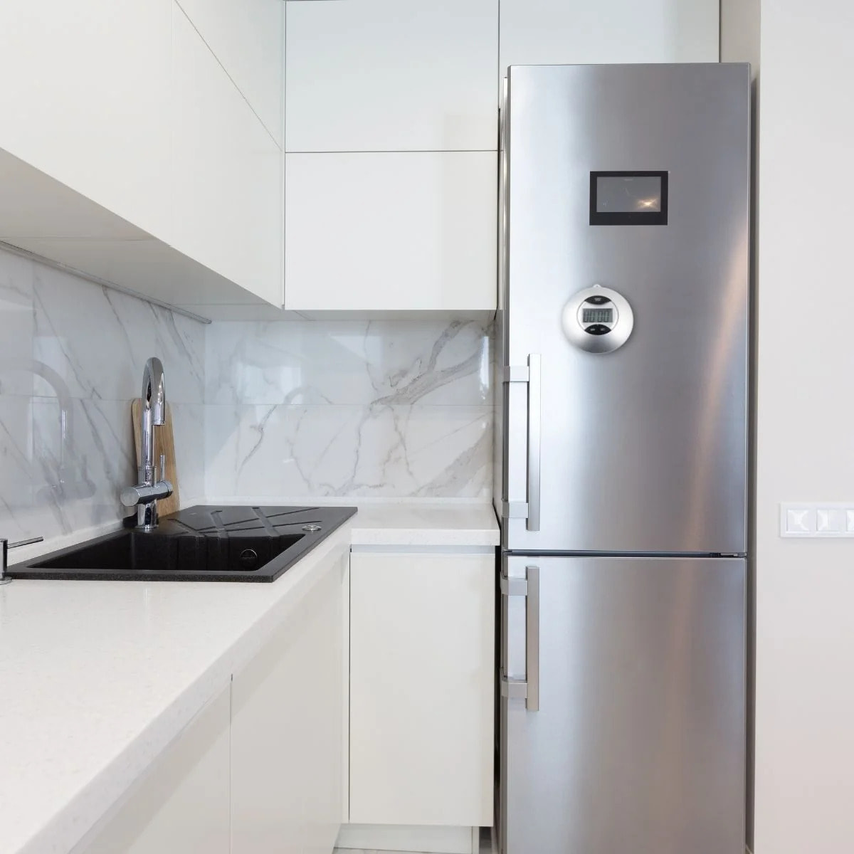 Minuteur digital de cuisine aimanté avec pile incluse Fackelmann Basic