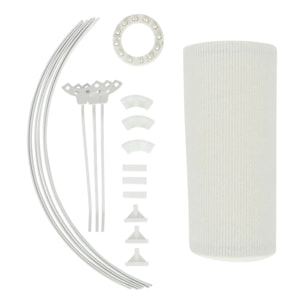 Abat-jour Beline D30cm blanc