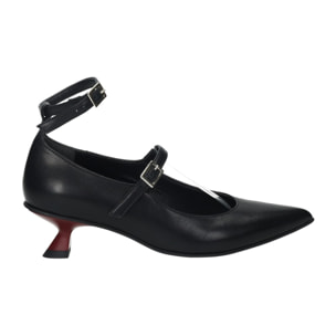 Décolleté sling back Donna Tata Italia Nero