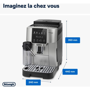 Expresso Broyeur DELONGHI FEB22.82.SB Magnifica Start Argent
