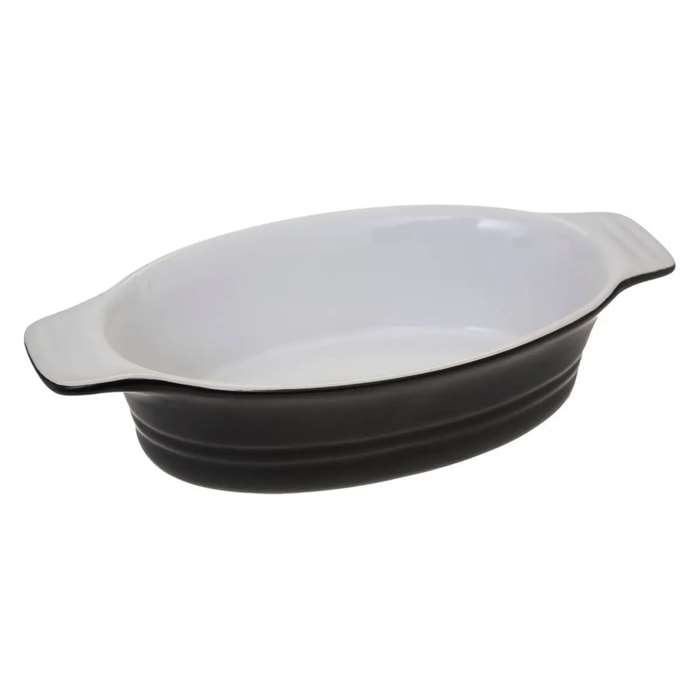 Plat oval rectangulaire  22x11.5x5cm faïence