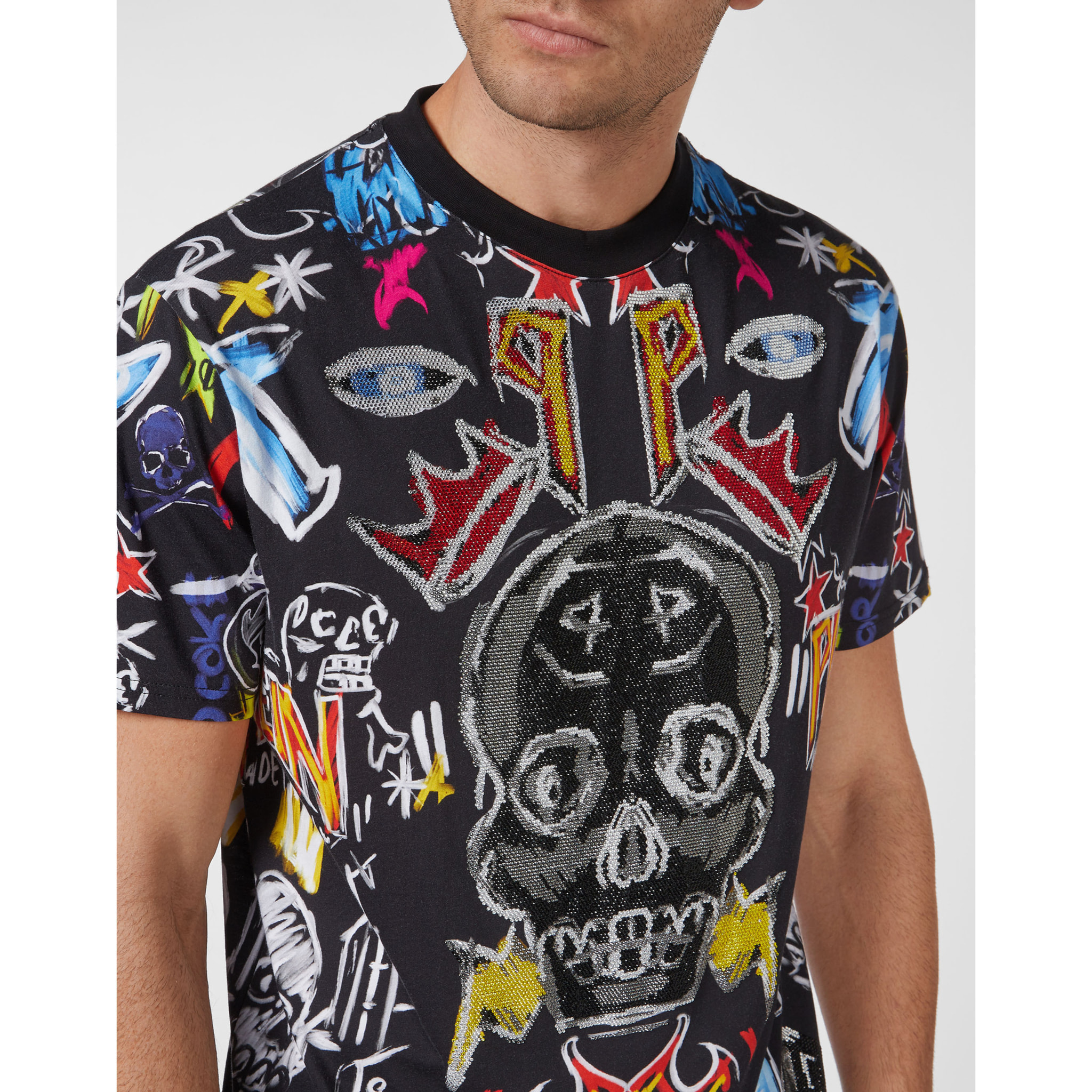 PHILIPP PLEIN Camiseta Cuello Redondo