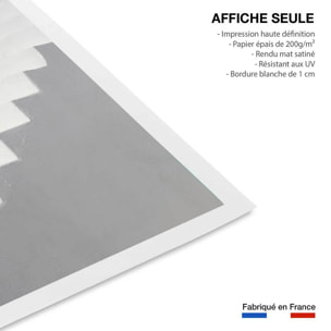 Poster milos stairs Affiche seule