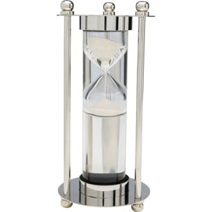 Sablier Tempo argenté Kare Design