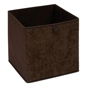 Boîte Mix'N Modul carré pliable 31x31cm chocolat