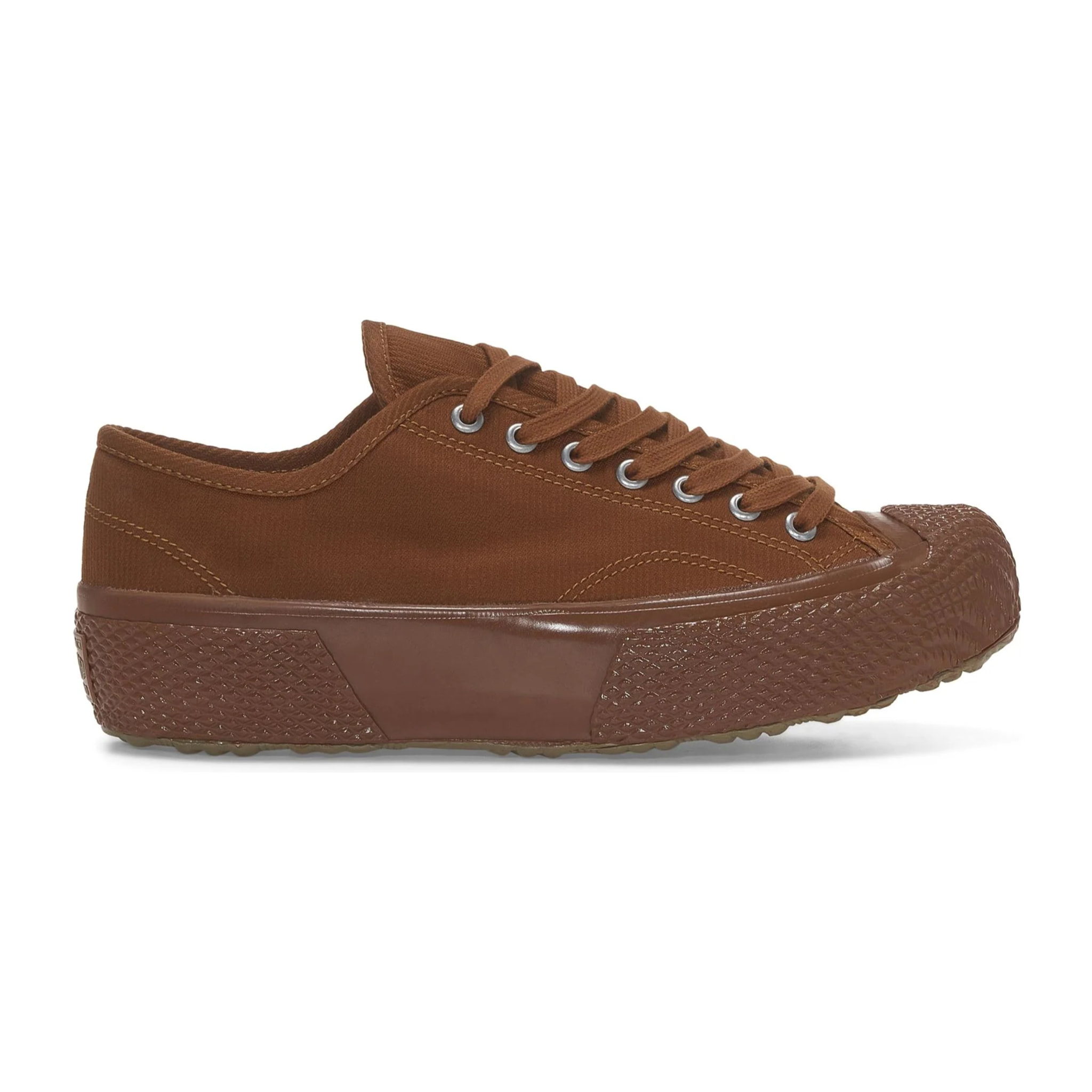 Sneakers Superga Uomo/Donna Marrone 2434 MILITARY DECK PIQUE