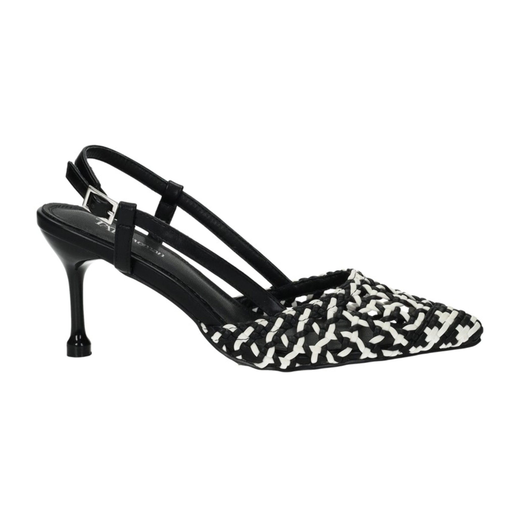 Décolleté sling back Donna Tata Italia Bianco