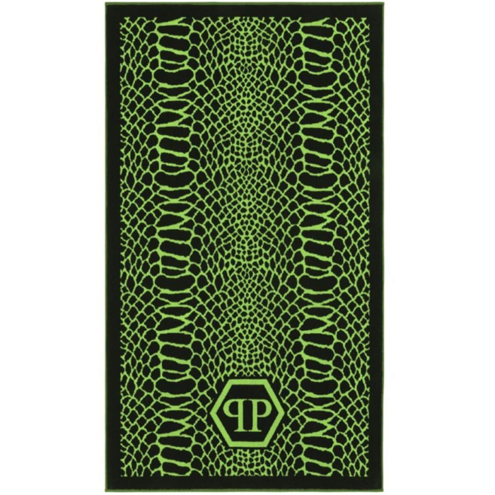 PHILIPP PLEIN Toalla de gimnasio PYTHON BEACH