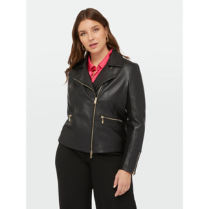 Fiorella Rubino - Chaqueta biker - Negro