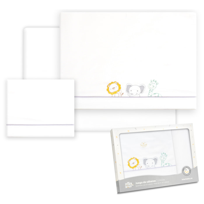 Triptico Coche Selva Blanco