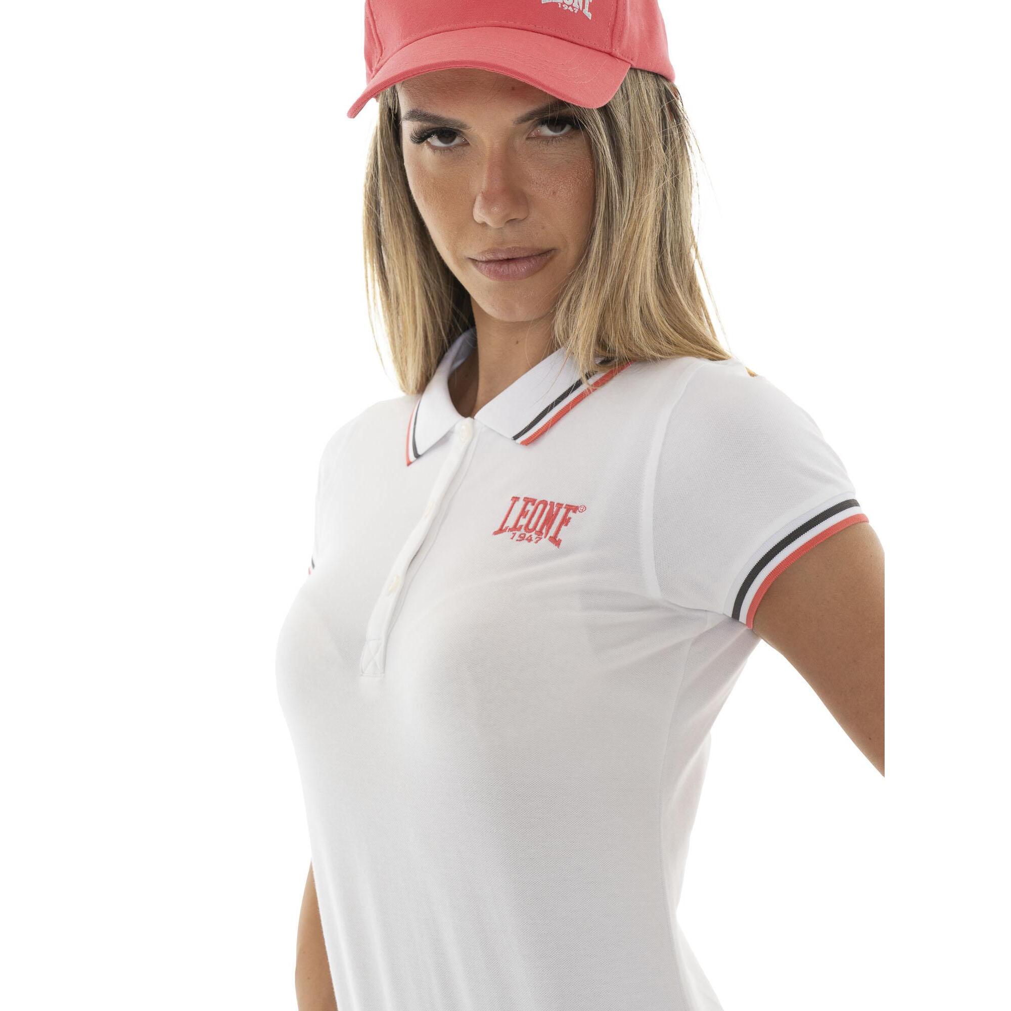 Polo da donna con colletto Leone Basic