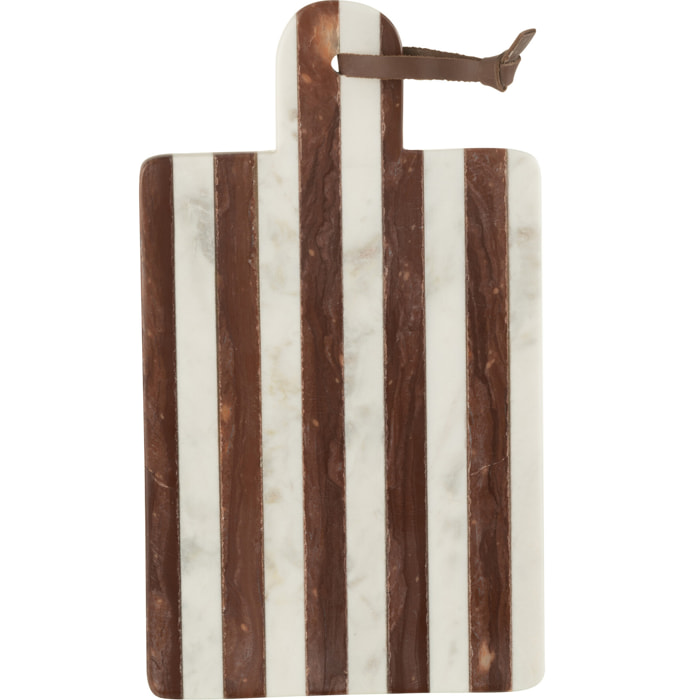 J-Line planche Marbre - pierre - beige/brun