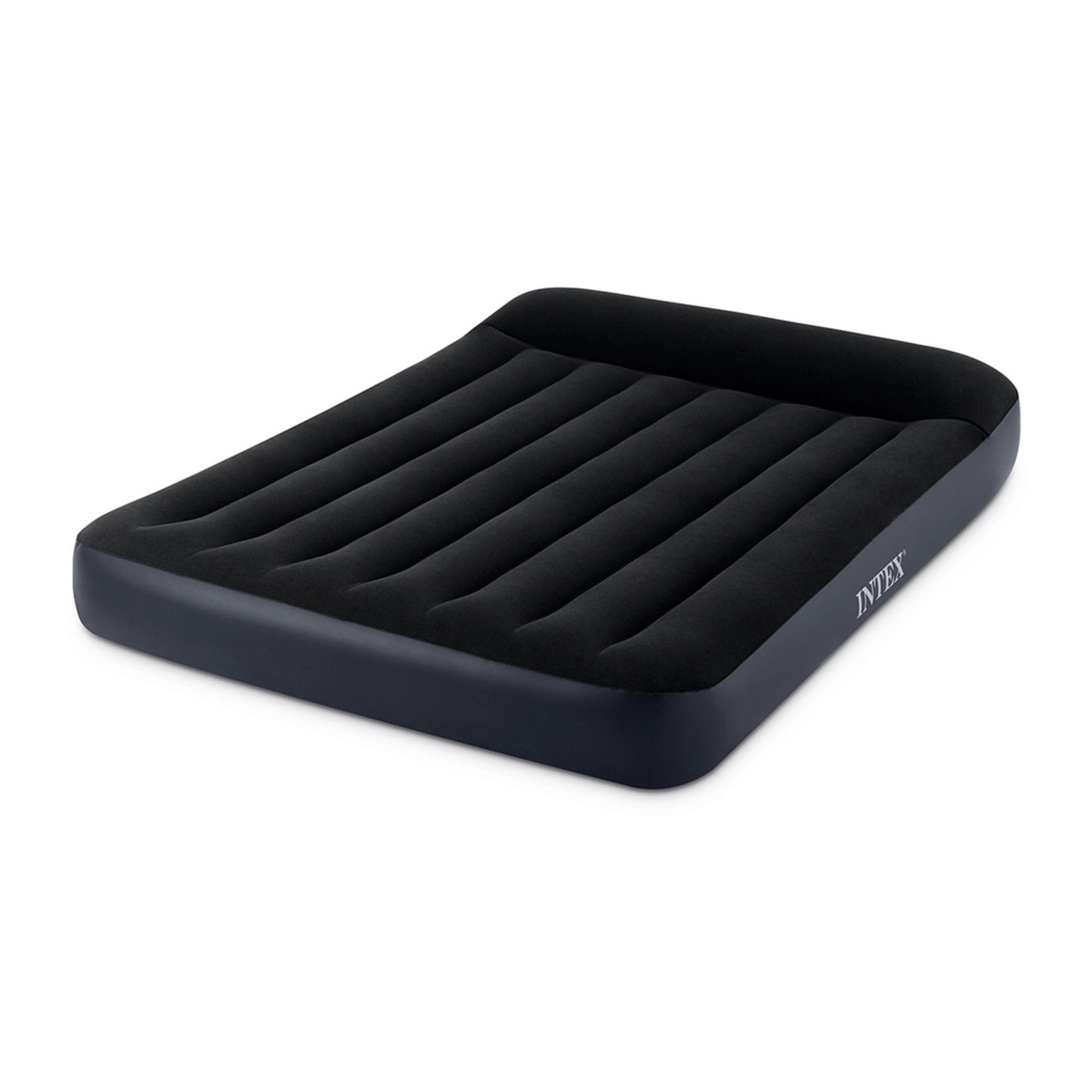 Intex Materasso Gonfiabile Dura-Beam Pillow Rest Piazza e Mezza con Pompa Elettrica Incorporata, 137x191x25 cm