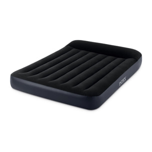 Intex Materasso Gonfiabile Dura-Beam Pillow Rest Piazza e Mezza con Pompa Elettrica Incorporata, 137x191x25 cm