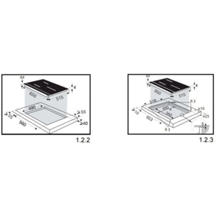 Table induction DE DIETRICH DPI7535B