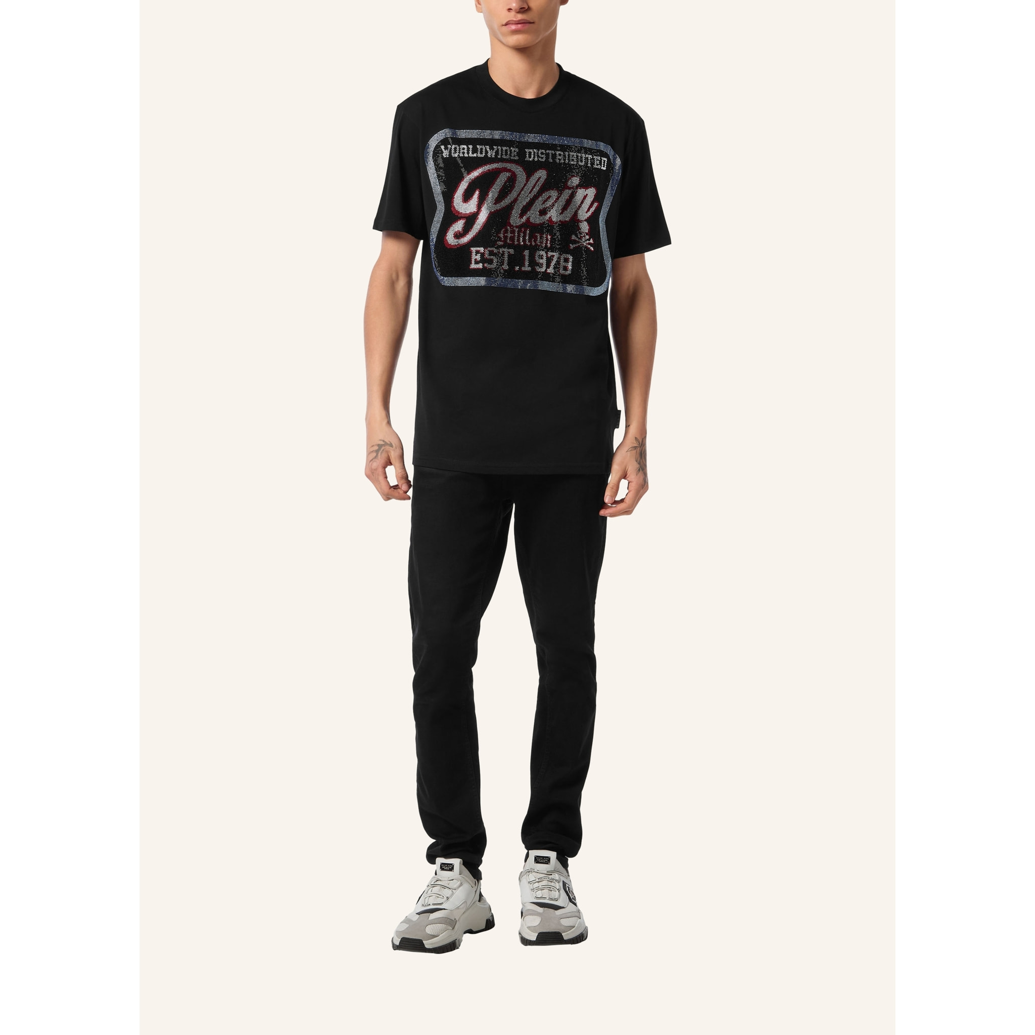PHILIPP PLEIN T-Shirt Round Neck Milan