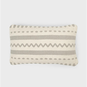 Cojín rectangular algodón Leito 30x50 - funda + relleno